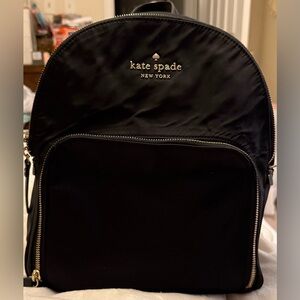 Kate Spade Black Backpack